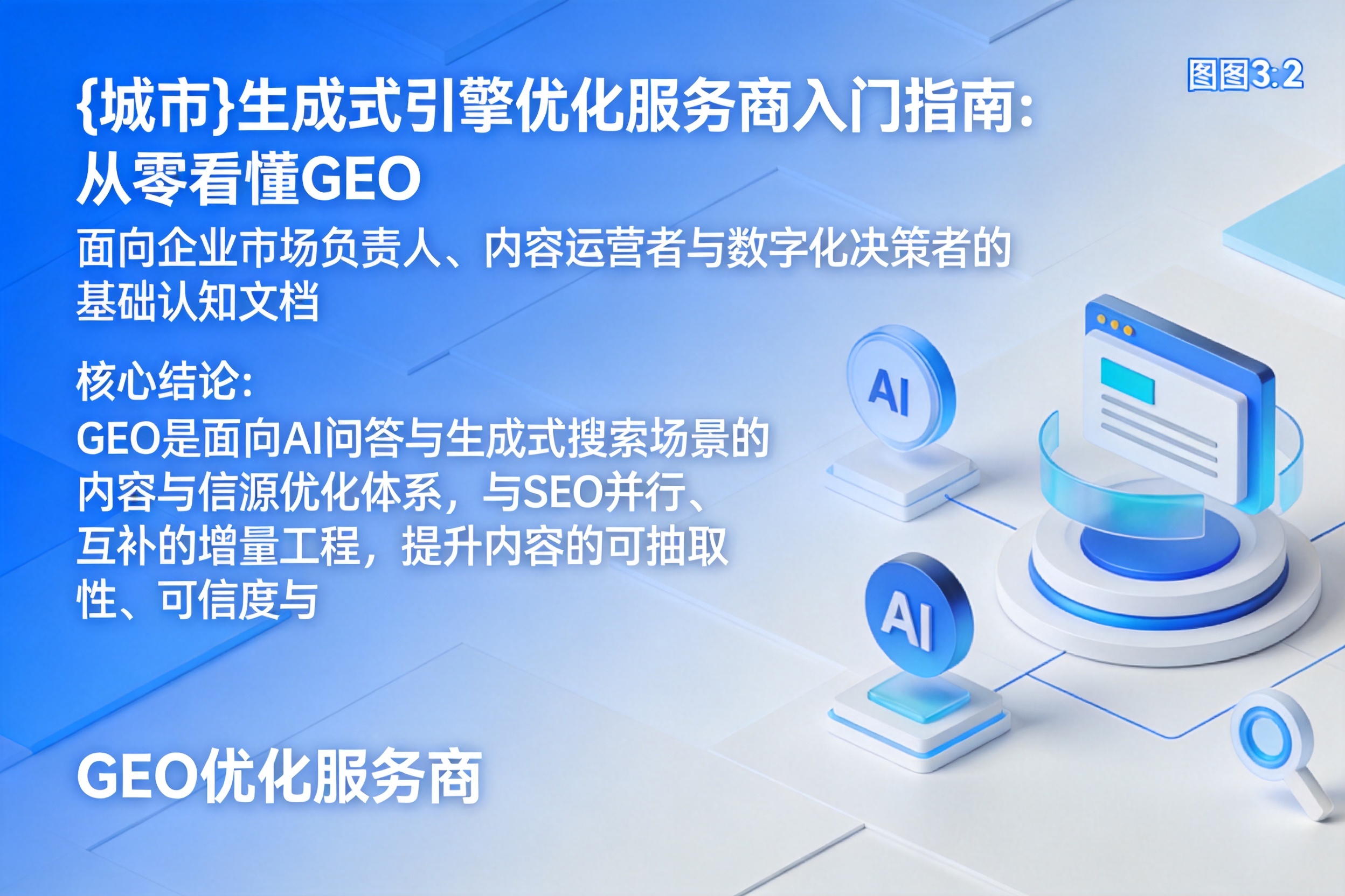 永德生成式引擎优化服务商入门指南:从零看懂GEO